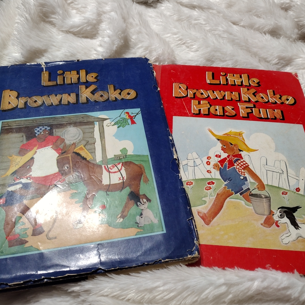 Vintage Little Brown Koko Books Set/ 1945_1951/ Vintage See Photos Info